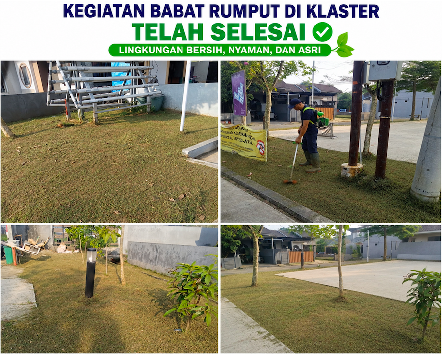Kegiatan Rutin Potong Rumput